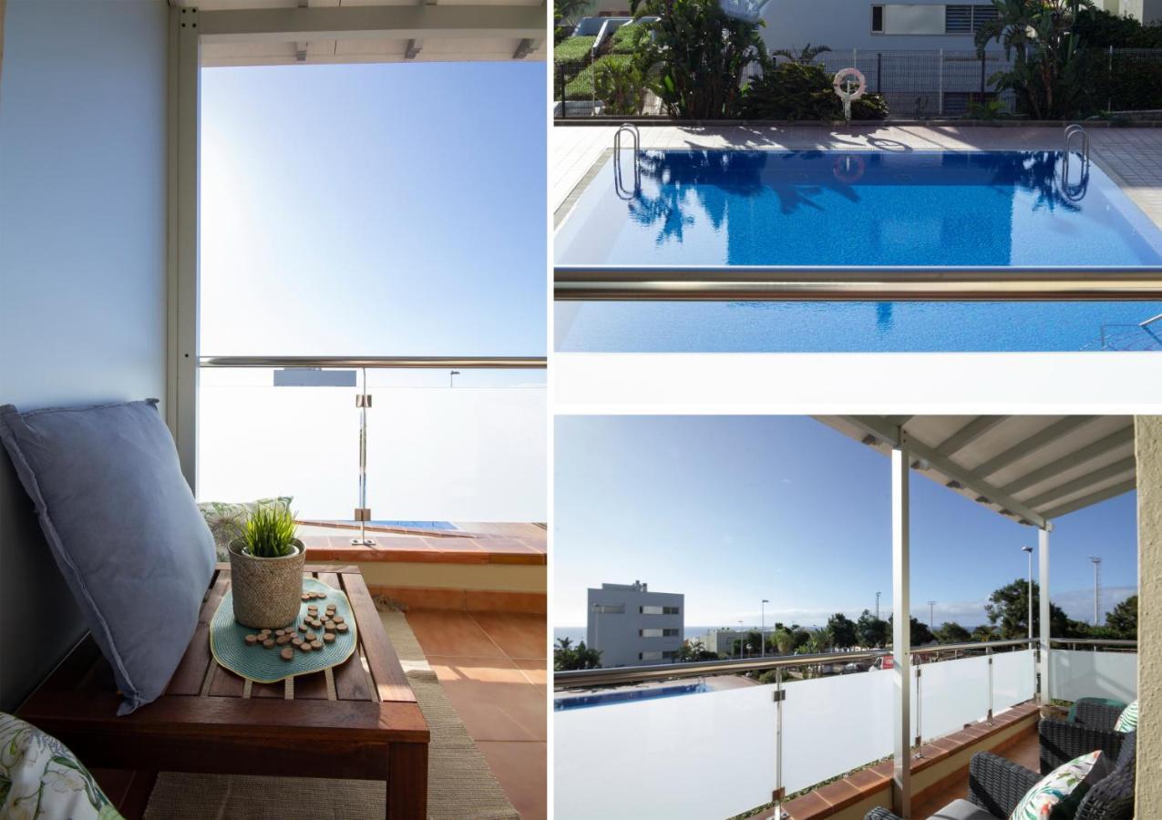 Coastal Apartment With Terrace And Pool Punta Del Hidalgo Exterior foto